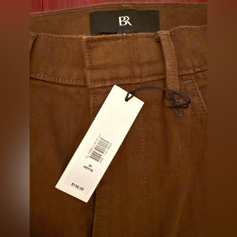 NWT wide leg Banana Republic brown pants - Picture 2 of 3